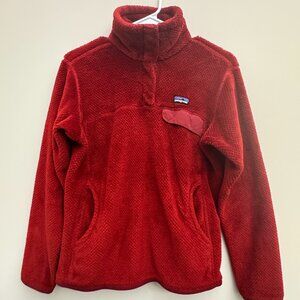 Patagonia Pullover Fleece Fuzzy Warm - PolarTec Thermal Pro - Size Medium